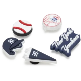 Mlb New York Yankees 5 Pack Jibbitz™ Charms