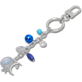 Moon and Stars Bag Charm