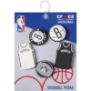 Nba Brooklyn Nets 5 Pack Jibbitz™ Charms