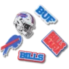 Nfl Buffalo Bills 5 Pack Jibbitz Shoe Charm Nfl Buffalo Bills 5 Pack Jibbitz Shoe Charm