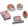 Nfl Cincinnati Bengals 5 Pack Jibbitz Shoe Charm Nfl Cincinnati Bengals 5 Pack Jibbitz Shoe Charm