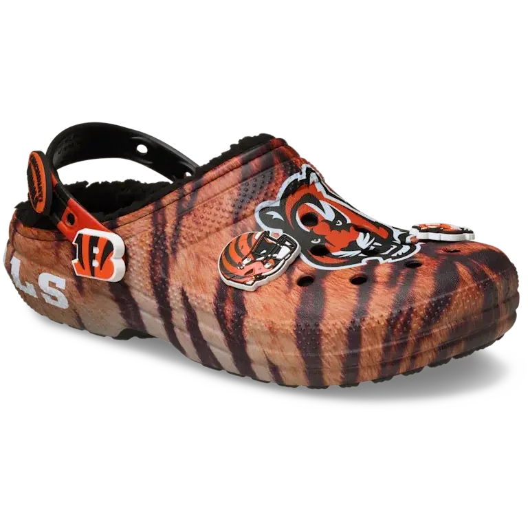 Nfl Cincinnati Bengals Classic Lined Clog Nfl Cincinnati Bengals Classic Lined Clog