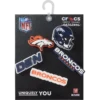 Nfl Denver Broncos 5 Pack Jibbitz Shoe Charm Nfl Denver Broncos 5 Pack Jibbitz Shoe Charm