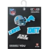 Nfl Detroit Lions 5 Pack Jibbitz Shoe Charm