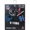 Nfl Houston Texans 5 Pack Jibbitz Shoe Charm Nfl Houston Texans 5 Pack Jibbitz Shoe Charm
