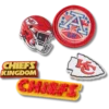 Nfl Kansas City Chiefs 5 Pack Jibbitz Shoe Charm Nfl Kansas City Chiefs 5 Pack Jibbitz Shoe Charm