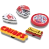 Nfl Kansas City Chiefs 5 Pack Jibbitz Shoe Charm Nfl Kansas City Chiefs 5 Pack Jibbitz Shoe Charm