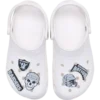 Nfl Las Vegas Raiders 5 Pack Jibbitz Shoe Charm