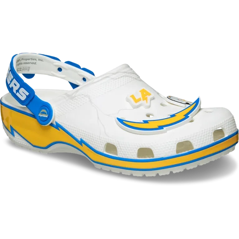 Nfl Los Angeles Chargers Classic Clog Nfl Los Angeles Chargers Classic Clog
