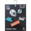 Nfl Miami Dolphins 5 Pack Jibbitz Shoe Charm Nfl Miami Dolphins 5 Pack Jibbitz Shoe Charm