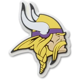 Nfl Minnesota Vikings Logo Jibbitz™ Charms
