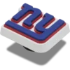 Nfl New York Giants Logo Jibbitz™ Charms