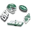 Nfl New York Jets 5 Pack Jibbitz Shoe Charm Nfl New York Jets 5 Pack Jibbitz Shoe Charm