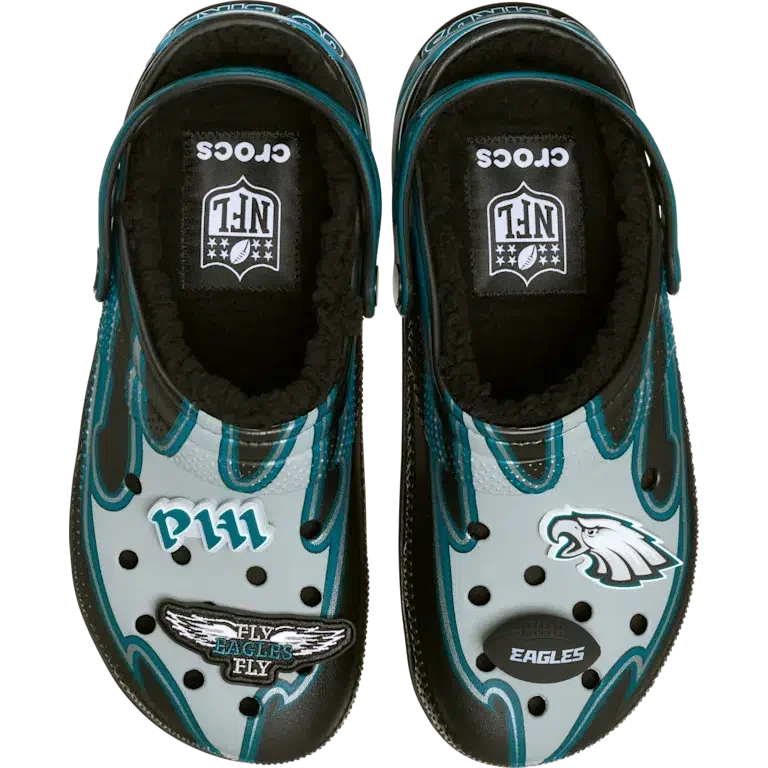 Nfl Philadelphia Eagles Classic Lined Clog Nfl Philadelphia Eagles Classic Lined Clog