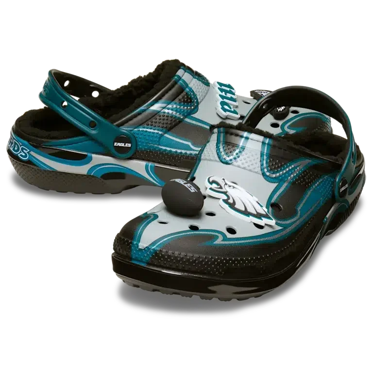 Nfl Philadelphia Eagles Classic Lined Clog Nfl Philadelphia Eagles Classic Lined Clog