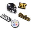 Nfl Pittsburgh Steelers 5 Pack Jibbitz Shoe Charm Nfl Pittsburgh Steelers 5 Pack Jibbitz Shoe Charm