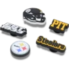 Nfl Pittsburgh Steelers 5 Pack Jibbitz Shoe Charm Nfl Pittsburgh Steelers 5 Pack Jibbitz Shoe Charm