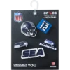 Nfl Seattle Seahawks 5 Pack Jibbitz Shoe Charm Nfl Seattle Seahawks 5 Pack Jibbitz Shoe Charm