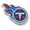 Nfl Tennessee Titans Logo Jibbitz™ Charms