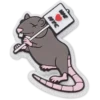 Nyc Rats Run the City Jibbitz™ Charms