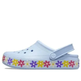 Off Court Daisy Clogs “Blue”