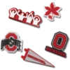 Ohio State University 5 Pack Jibbitz™ Charms
