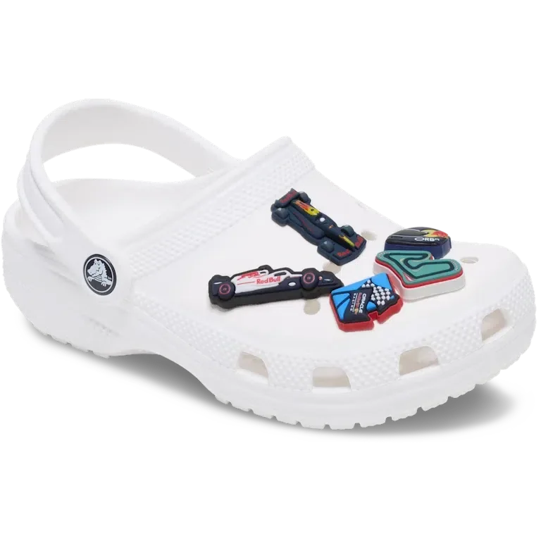 Oracle Red Bull Racing Crocs 5 Pack Jibbitz Jibbitz Shoe Charm Oracle Red Bull Racing Crocs 5 Pack Jibbitz Jibbitz Shoe Charm