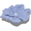 Periwinkle Flower with Pearl Jibbitz™ Charms