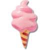 Pink Cotton Candy Jibbitz™ Charms