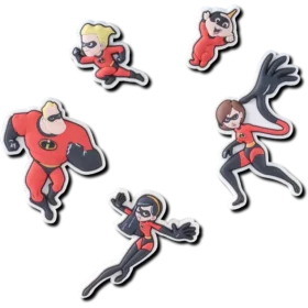 Pixar Incredibles 5 Pack Jibbitz Charm