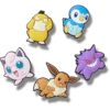 Pokemon Assrtd 5 Pck Jibbitz™ Charms
