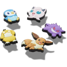 Pokemon Assrtd 5 Pck Jibbitz™ Charms