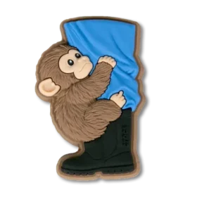Punch the Monkey & Zookeeper Jibbitz Shoe Charm