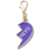 Purple Glitter Bff Charm Right Jibbitz Shoe Charm Purple Glitter Bff Charm Right Jibbitz Shoe Charm