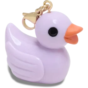 Purple Rubber Duck Charm Jibbitz Shoe Charm