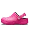 Ralen Lined Clogs “Candy Pink Black”