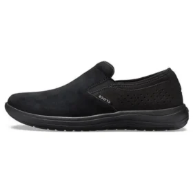 Reviva Suede Slip-on “Black”