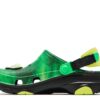 Ron English x All-Terrain Clog Kids ‘Area 54 – Green Galaxy’