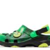 Ron English x All-Terrain Clog Kids ‘Area 54 – Green Galaxy’