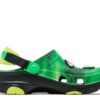 Ron English x All-Terrain Clog Kids ‘Area 54 – Green Galaxy’