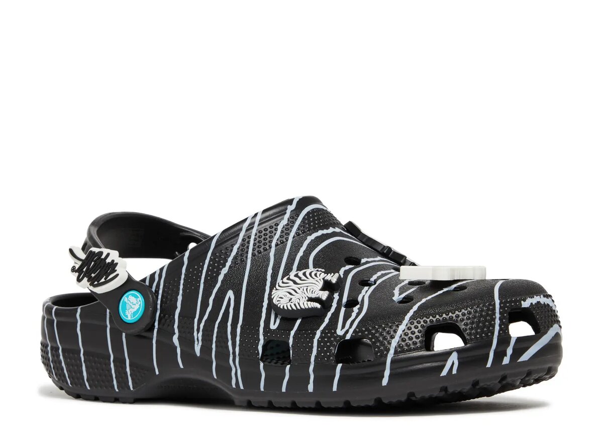 Ron English x Classic Clog ‘Party Animals – Zebra Black’ Ron English x Classic Clog ‘Party Animals – Zebra Black’