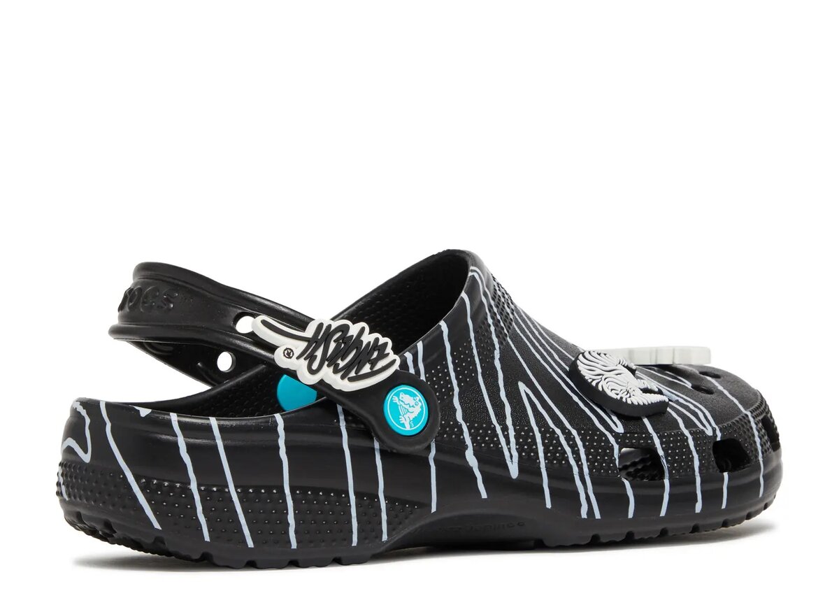 Ron English x Classic Clog ‘Party Animals – Zebra Black’ Ron English x Classic Clog ‘Party Animals – Zebra Black’