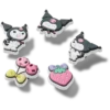Sanrio Kuromi 5 Pack Jibbitz™ Charms