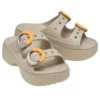 Saturday Platform Dipped Buckle Sandal “Dulce”