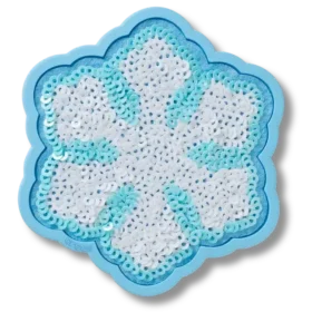 Sequin Snowflake Jibbitz™ Charms