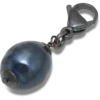 Silver Black Smt Pearl Charm Jibbitz Charm