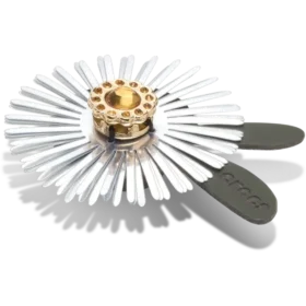 Silver Sequin Flower Jibbitz™ Charms