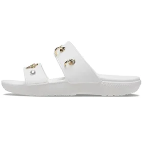 Soft Sole Cozy Outdoor Flat Heel Sports Slippers White
