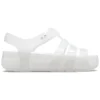 Splash Glossy Fisherman Sandal “White”