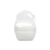 Splash Glossy Fisherman Sandal “White”